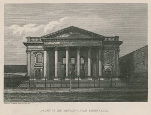Před Metropolitan Tabernacle od English School