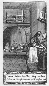 Frontispis k Francouzskému kuchaři od La Varenne, 1653 od English School
