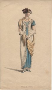 Celé šaty, 1817 od English School