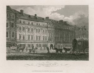 Furnivals Inn, Holborn, Londýn od English School