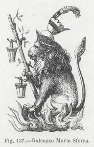 Galeazzo Maria Sforza (rytina) od English School