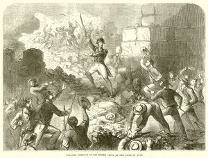Galantní chování sira Sidneyho Smithe v Siege of Arce od English School