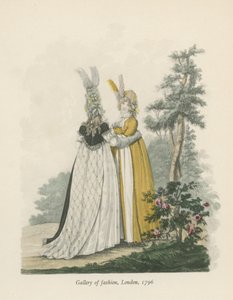Galerie módy, Londýn, 1796 od English School