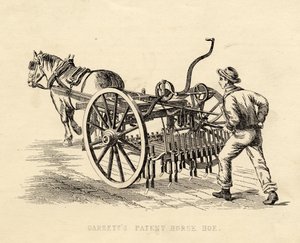 Garretts Patent Horse Motyka od English School
