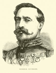 Generál Bourbaki, září 1870 od English School