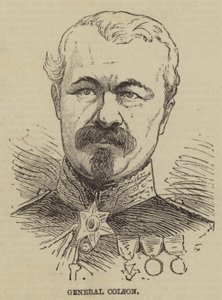 General Colson (rytina) od English School