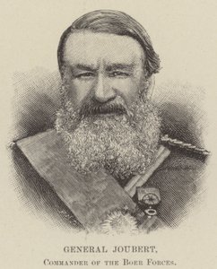 Generál Joubert, velitel búrských sil (rytina) od English School