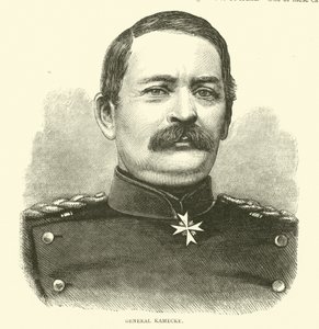 Generál Kamecke, říjen 1870 od English School
