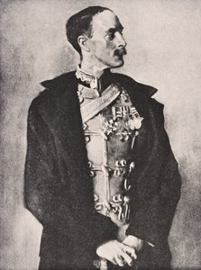Generál Sir Ian Standish Monteith Hamilton z „The War Illustrated Album deLuxe“ vydaného v Londýně, 1916 od English School