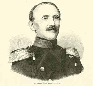 Generál von Alvensleben, listopad 1870 od English School