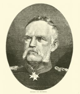 Generál von Hindersin, říjen 1870 od English School