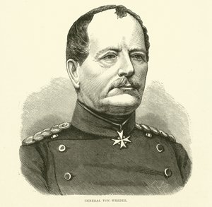 Generál von Werder, září 1870 od English School