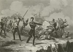 Generál Windham v Redanu, 8. září 1855 od English School