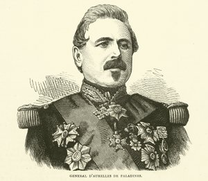 Generál dAurelles de Paladines, prosinec 1870 od English School