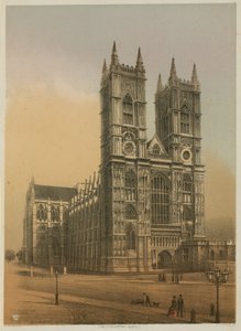 Celkový pohled na Westminsterské opatství od English School