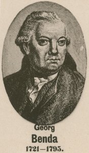 Georg Benda (hlubotisk) od English School