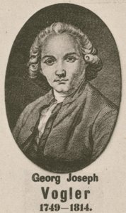 Georg Joseph Vogler (rytina) od English School