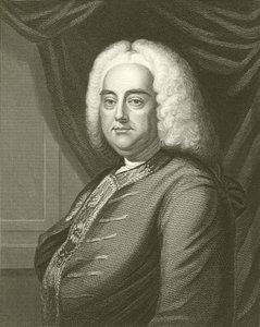 George F. Händel od English School