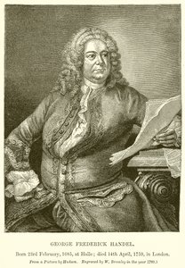 George Frederick Händel od English School