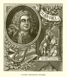 George Frederick Händel od English School