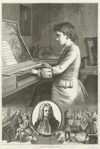 George Frederick Händel od English School
