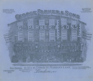 Obchod George Parker & Sons od English School