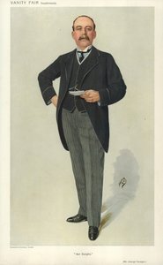 George Younger, Ayr Burghs, 6. ledna 1910, karikatura Vanity Fair od English School