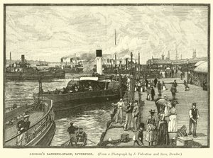 Georges Landing-Stage, Liverpool od English School