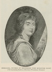 Georgiana, vévodkyně z Devonshire od English School