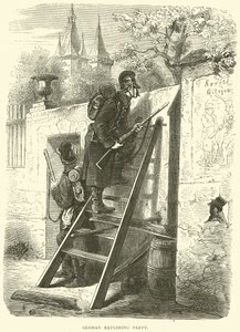 Německá výprava, říjen 1870 od English School