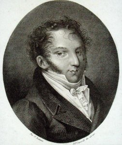 Gioacchino Antonio Rossini (1792-1868) (rytina) od English School