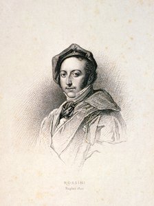 Gioacchino Antonio Rossini (1792-1868) 1820 od English School