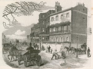 Gloucester House, Piccadilly, Londýn, sídlo zesnulé vévodkyně z Gloucesteru od English School