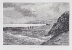 Golf: Mořská díra, Elie (litho) od English School