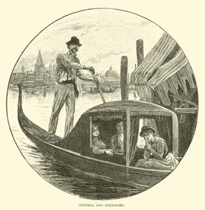 Gondola a Gondoliér od English School