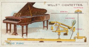 Grand Piano (chromolitho) od English School