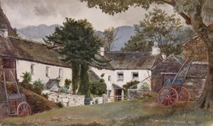 Grange over Sands: ?Wilson?s? Farma, Lindale, 1875 od English School