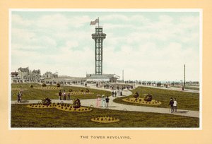 Great Yarmouth: The Tower Revolving (barevná litografie) od English School