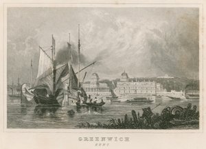 Greenwich Hospital, Londýn od English School