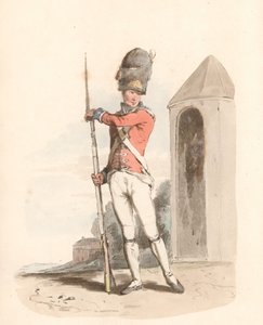 Granátník 1. gardového pluku od English School