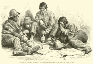 Skupina Indios Mansos neboli domestikovaných peruánských indiánů z Cuzca od English School