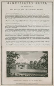 Gunnersbury House, Middlesex, sídlo zesnulé princezny Amelie od English School
