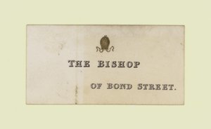 Gunsmith, William Bishop, vizitka od English School