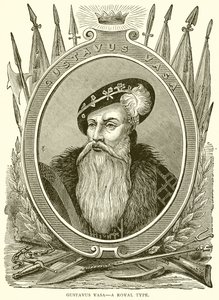 Gustavus Vasa - královský typ od English School