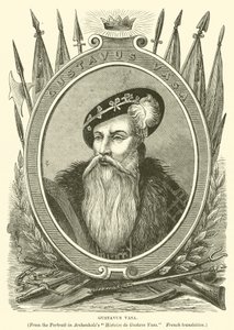Gustavus Vasa (rytina) od English School