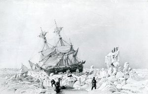 HMS Terror držela na ledě od English School