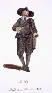 Zvyk Oliveriana, 1650 od English School