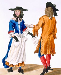 Zvyky baladických zpěváků, kolem 1675 od English School