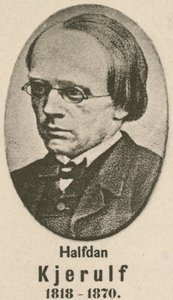 Halfdan Kjerulf (rytina) od English School