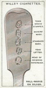 Hall-marks on Silver od English School